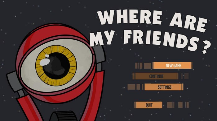 Where Are My Friends?    XBox One  PS4 Wherearemyfriends, Beardgamesstudio, Wamf?, Xbox One, Playstation 4, Gamedev, , 