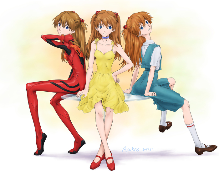 .  ... Evangelion, , Anime Art, Asuka Langley, Ysouya