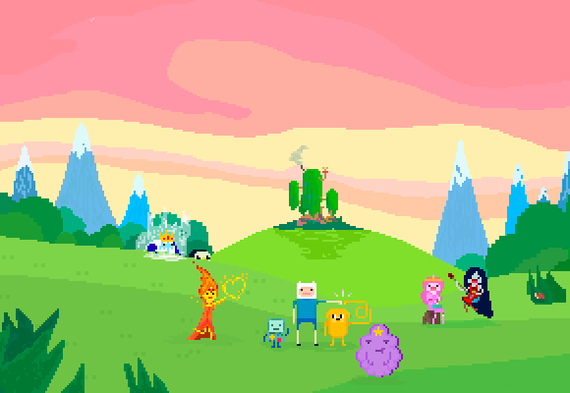 Pixel time! Pixel Art,  , Adventure Time