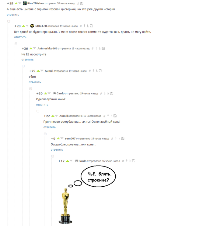 Однопалубный конь. И другие