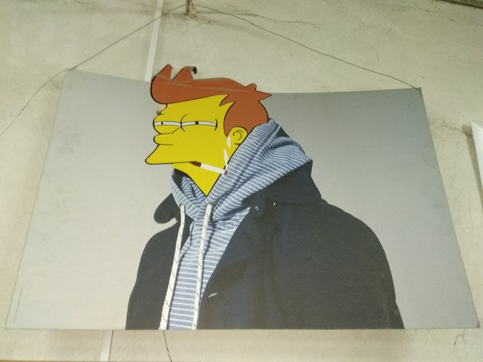 Seasoned Fry - Fry, Futurama, Painting, The photo, Philip J Fry