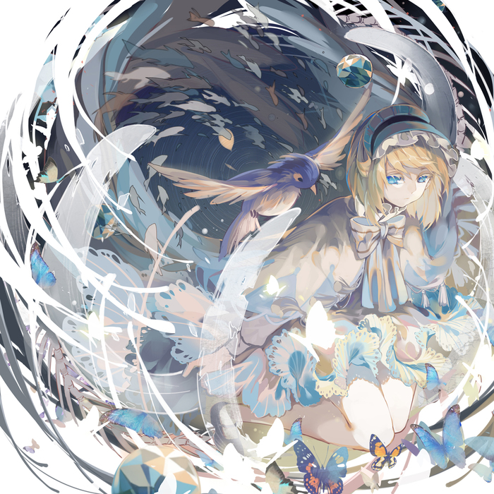 Whirlpool | - Art, Anime art, Longpost, Pixiv, Anime original