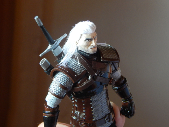 Geralt of Rivia - The Witcher action figures - My, The Witcher 3: Wild Hunt, Geralt of Rivia, The Witcher 3: Wild Hunt, Figurine, Andrzej Sapkowski, Longpost, Figurines