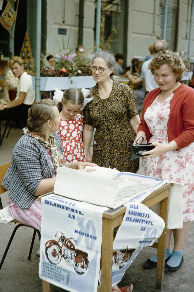 Фотографии 1959г. Советская торговля - Фотография, Советская торговля, Россия глазами иностранцев, Длиннопост, Торговля