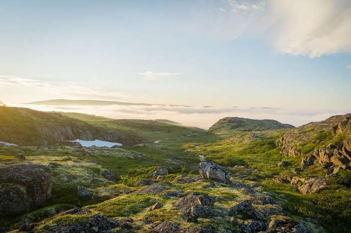 Musta-Tunturi Ridge, Kola Peninsula - Russia, Nature, Musta-Tunturi, Longpost, The photo