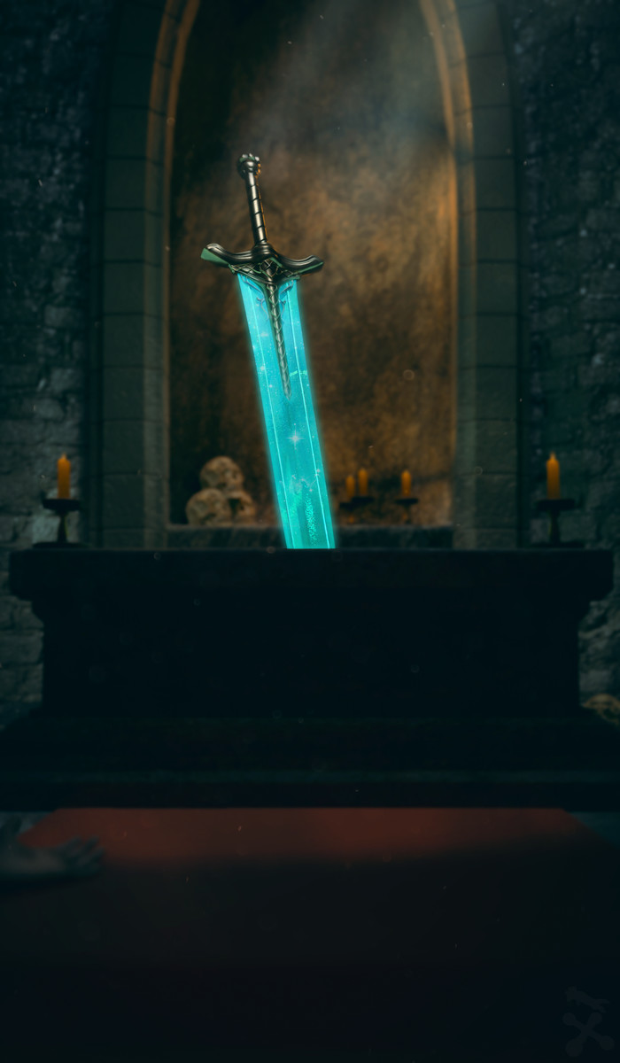 Moonlight Greatsword - Dark Souls, Moonlight Greatsword, Меч, Меч лунного света