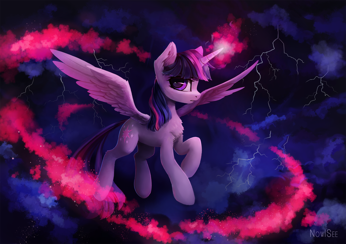 "Powerful" by INowISeeI My Little Pony, Twilight Sparkle, Inowiseei
