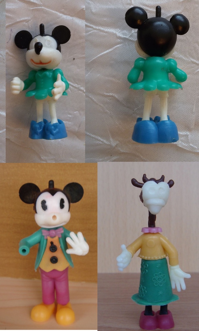 Mickey Mouse figurines - My, 90th, Childhood of the 90s, Mickey Mouse, 80-е, Longpost