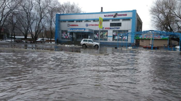 By the Brook - Altai region, Flood, Disaster, Water, Altai Republic