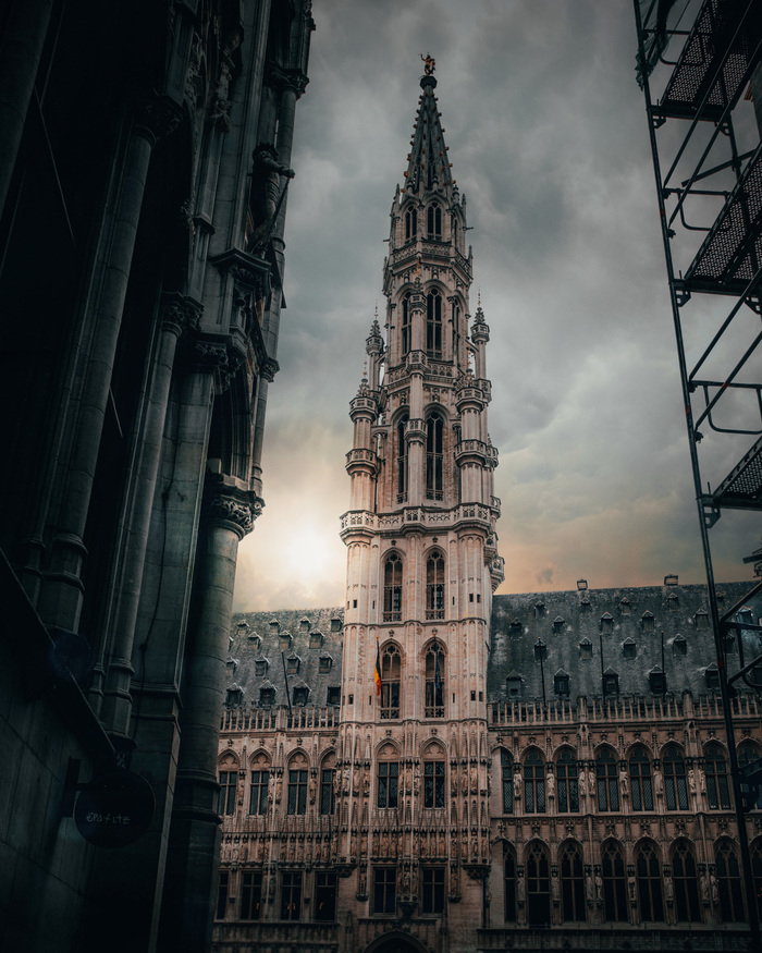 From the Grand Place - My, Brussels, , , Belgium