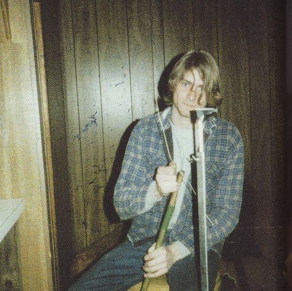 Kurt Cobain: It's better to be dead than cool. 24 years since the death of the Nirvana frontman. - Nirvana, Kurt Cobain, Rare photos, A selection, The photo, date, Longpost