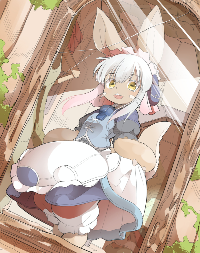 Поменялись - Anime Art, Аниме, Made in Abyss, Nanachi, Maruruk, Длиннопост