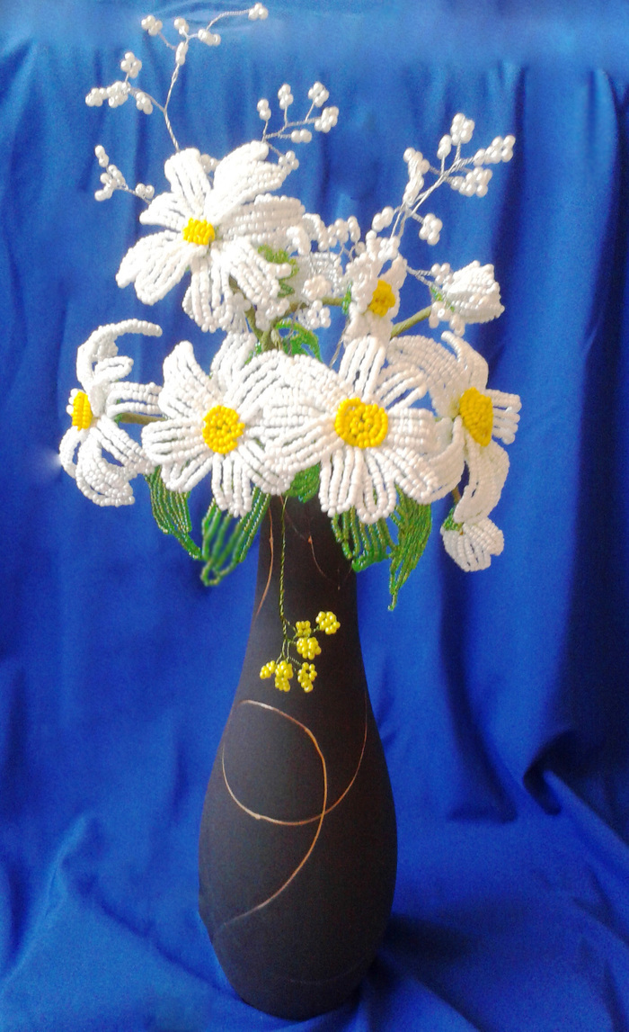 Бисерная ботаника Бисер, Деревья и цветы из бисера, Длиннопост, Рукоделие без процесса