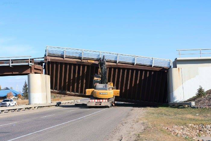 Cargo securing - My, Truckers, USA, Cargo, Fastening, Bridge, Images, Crash, Safety engineering, Longpost