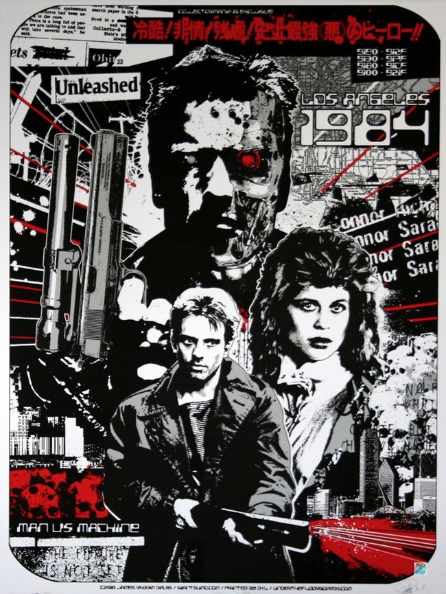 Terminator 1984 Covers in different countries, posters and new art. - Terminator, Arnold Schwarzenegger, VHS, , Longpost, Film posters