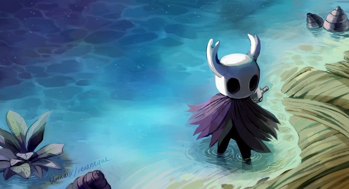 Blue lake - Hollow knight, Art, Games