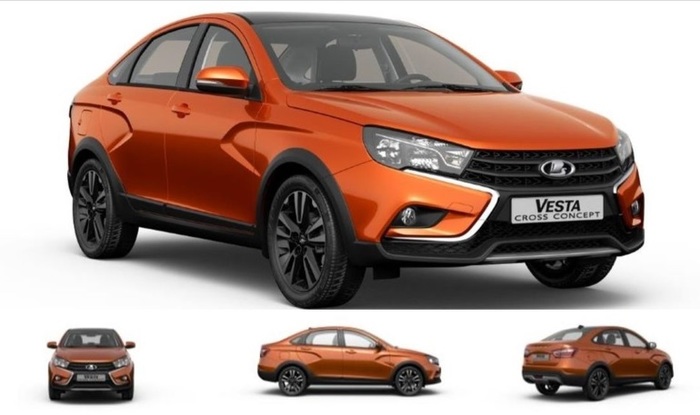 Known approximate price and configuration of LADA Vesta Cross Sedan - Lada, AvtoVAZ, Longpost, Vesta, Lada Vesta