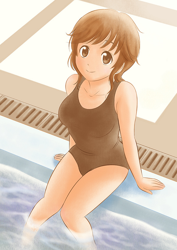 Rihoko Sakurai - NSFW, Rihoko Sakurai, Amagami, Anime art, Longpost