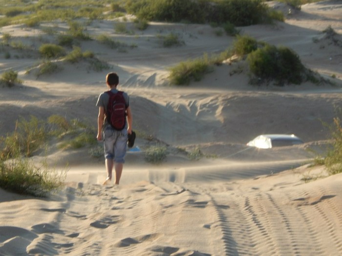 Romance of the Sands - My, Sand, Summer, Hike, Romance, The photo