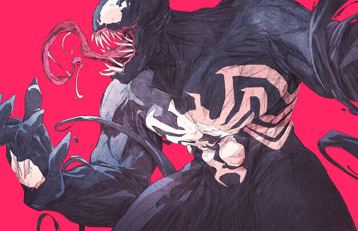 Venom - Art, Photoshop, 2D, Venom, Marvel