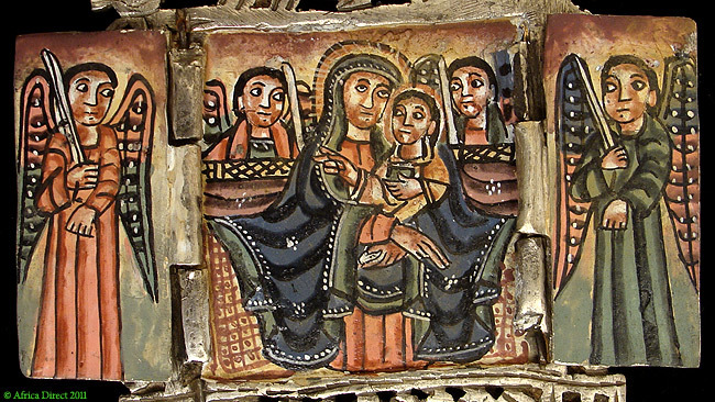 Ethiopian icons. - Religion, Antique icons, Ethiopia, Christianity, Longpost