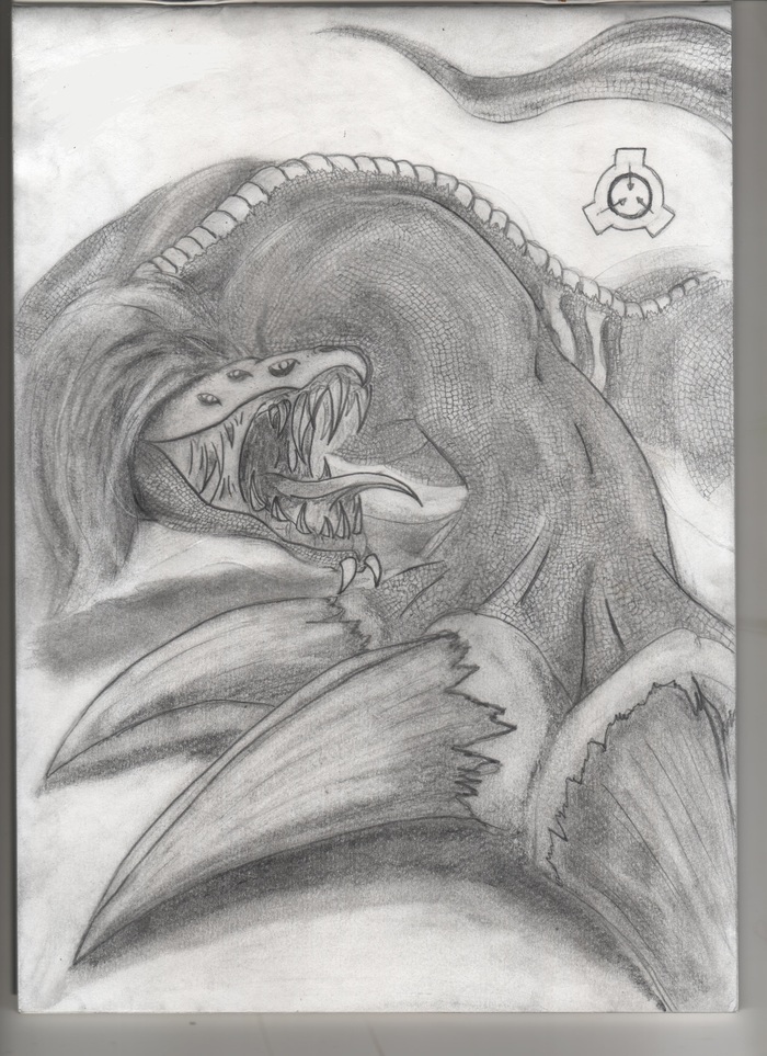 SCP-682   SCP, SCP Art, Scp-682, ,  