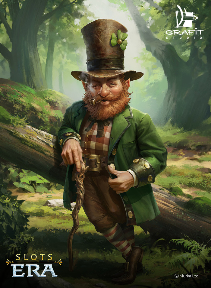 Leprechaun - Art, Drawing, Leprechaun, Grafit-Art