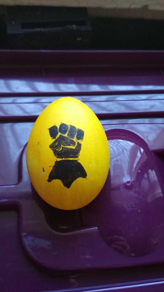 Painted the eggs - My, Wh humor, Eggs, Easter, Gods of Chaos, Apothecarium, Orcs, Longpost