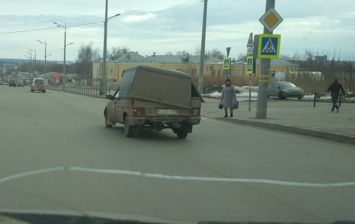 When the roof went. - My, The roof is riding, Car, , The photo, Izhevsk, Emergency situation