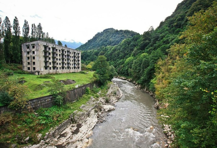 In Abkhazia. - Abkhazia, Abandoned