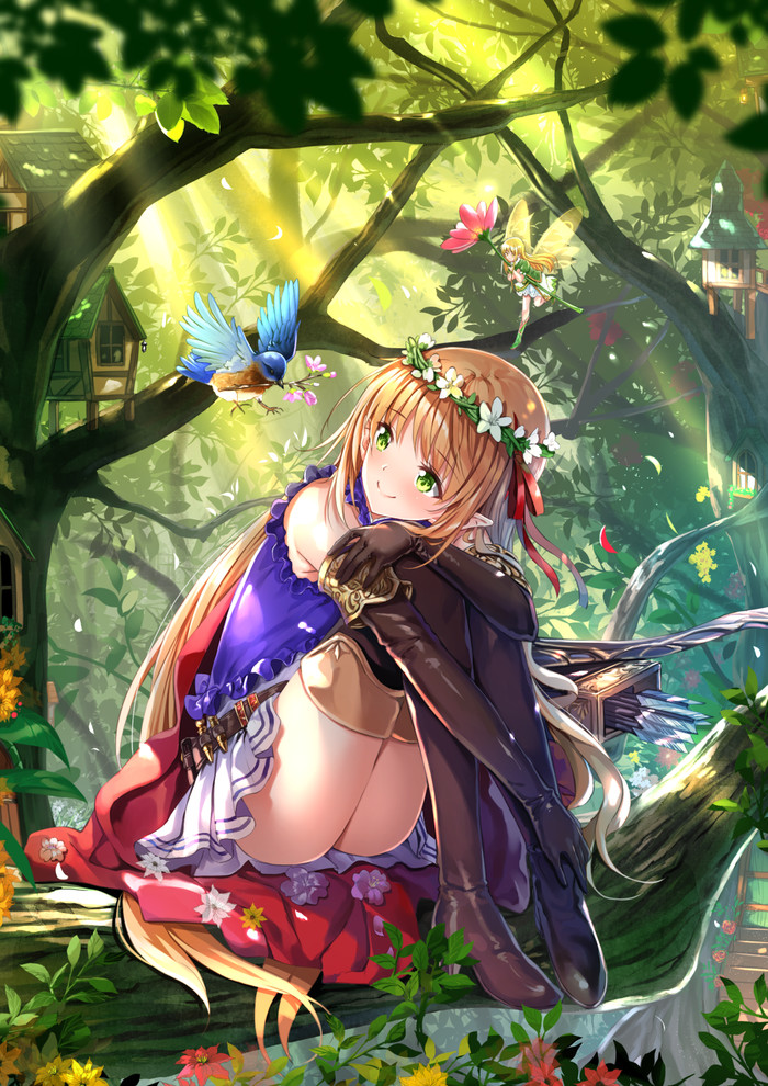 Anime Art - Аниме, Anime Art, Arisa, Shadowverse, Swordsouls