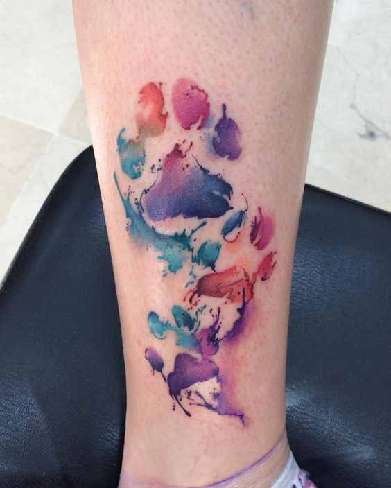 Living colors - Tattoo, Longpost, Watercolor, 