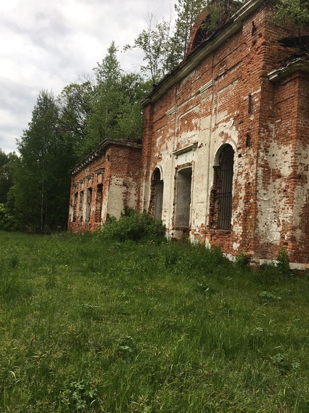 Abandoned church in the Meshchersky forests - My, Abandoned, Church, Abandoned place, Meshchera, Ruin, Longpost