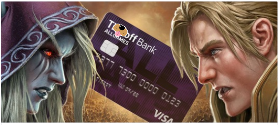 Sosat Horde or Sosat Alliance doesn't matter anymore. With a credit card from T.. you will suck. - World of warcraft, Horde, Alliance, , Credit, 