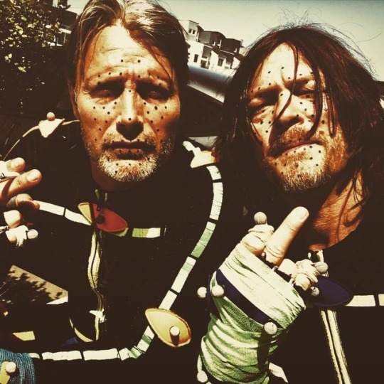 Norman Reedus and Mads Mikkelsen - Mads Mikkelsen, Norman Reedus, Death stranding