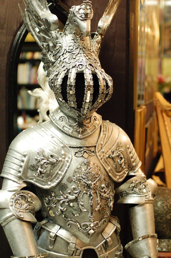 When you don't know how else to stand out in a tournament - Armor, Helmet, Knight Tournament, Armor, Renaissance
