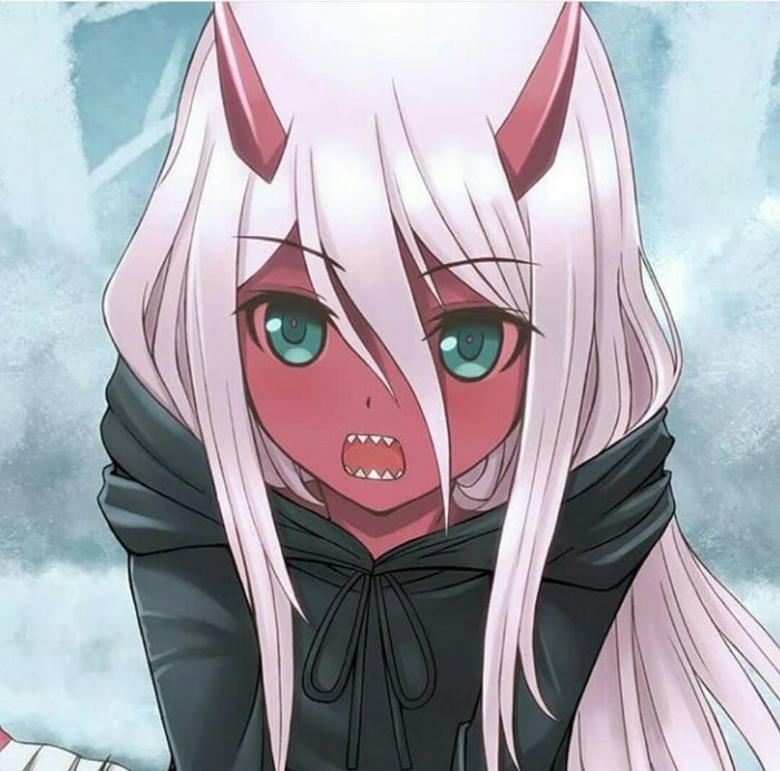 Zero Two - Anime Art, Zero Two, Darling in the Franxx, Loli, Милый во Франкcе