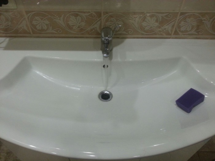 How to wash a fucking washstand?? - Moscow, Tap water, Water