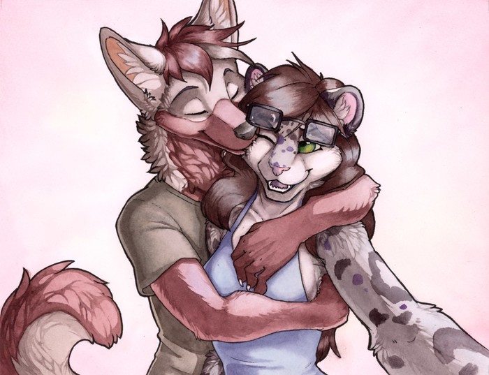 Soft - Furry, Anthro, Art, Ruaidri