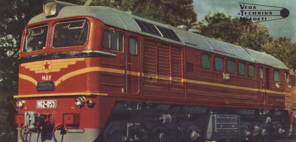 Diesel locomotive M62 - M62, Locomotive, Longpost