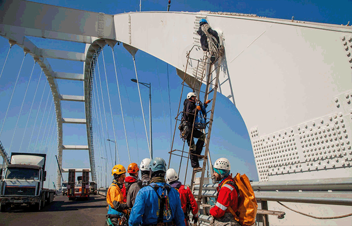 Crimean bridge in Crimea - Russia, Crimea, Crimean bridge, Kerch bridge, Longpost