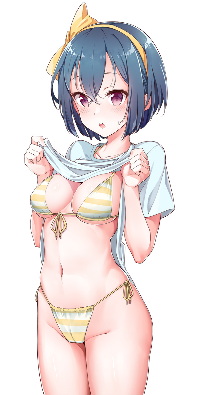 Anime Art - NSFW, Anime art, Anime original, Bikini, Pantsu