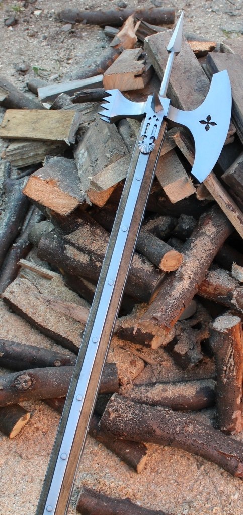 Poleks or war hammer. - My, Polex, Hammer, Lucerne Hammer, Polearm, Middle Ages, The photo, Longpost