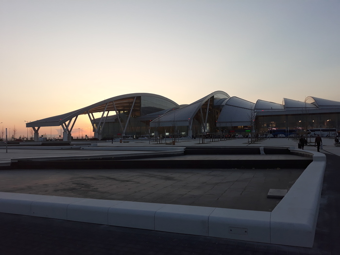 Platov airport. Rostov-on-Don. - My, Rostov-on-Don, The airport, Evening, The photo, Platov