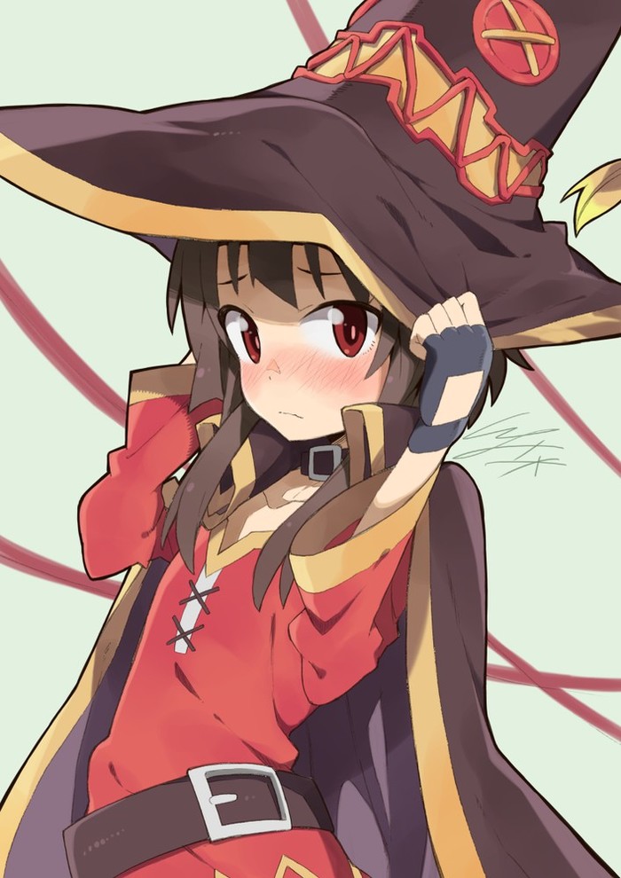 Megumin Anime Art, , Konosuba, Megumin