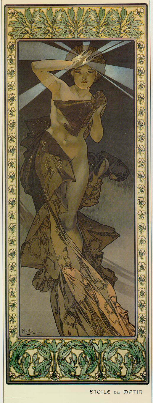 Разгребаем старый хард: часть 10 / Vol 3 Alphonse Mucha - Арт, Иллюстрации, Не мое, Alphonse Mucha, Ретро, Длиннопост