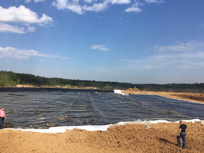 Opening of a new landfill in the Moscow region... - My, Dump, My, Cry from the heart, MSW, Environmental pollution, Longpost, No rating, Negative