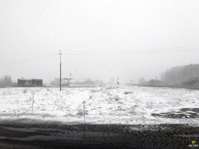 Not May! Though wait... - Snow, May, Siberia, Video