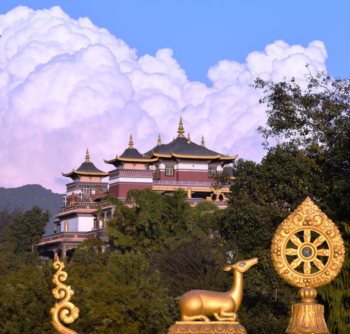Soaring in the clouds - My, Nepal, Kathmandu, Buddhism
