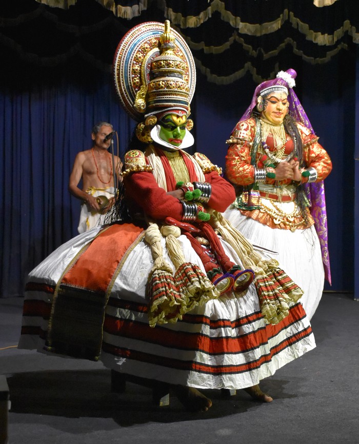 Kathakali theater - My, India, Kerala, Theatre, Longpost